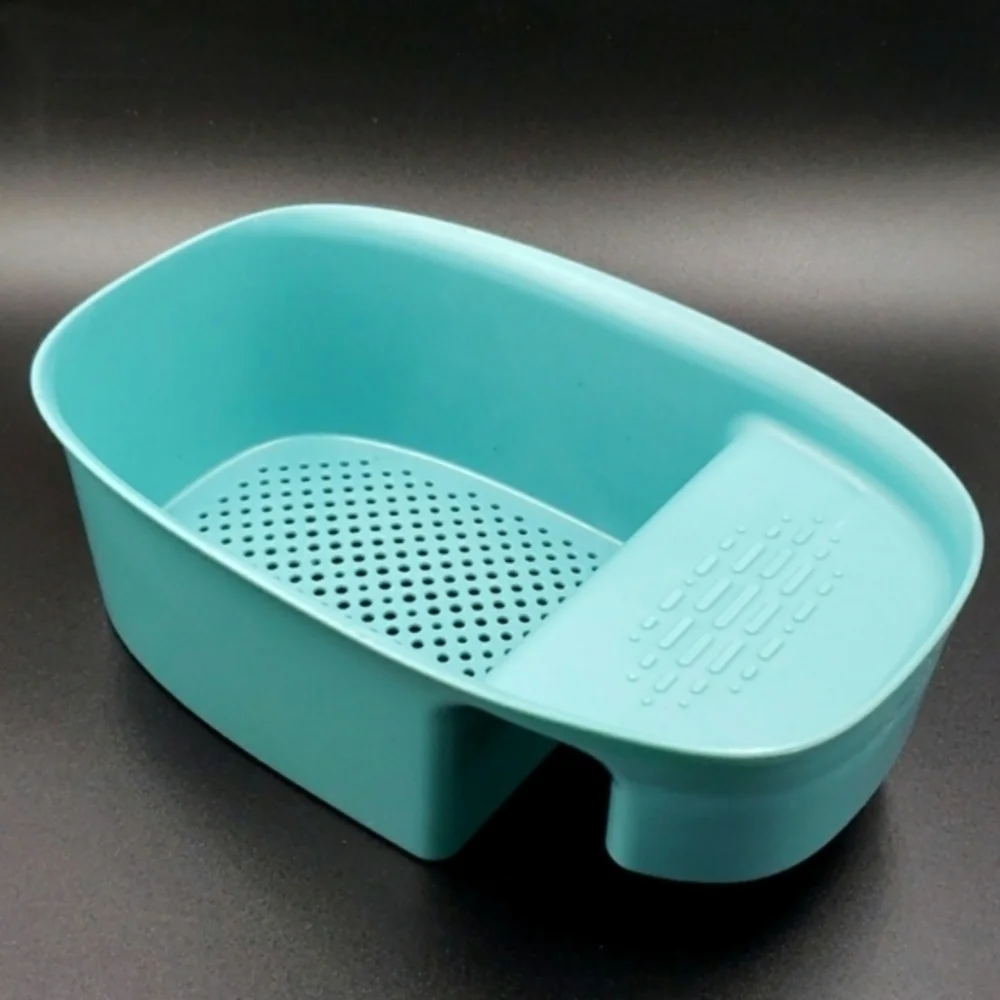 Multifunctional‎ Sink Drain Rack Food Strainer,Wet/Dry Sponge Holder